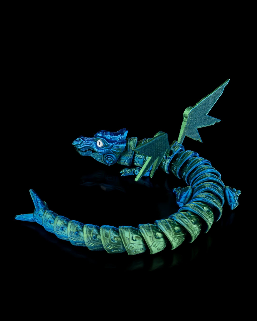 the Iron Sentinel - 3D Printed Dragon Collectible - Image 4