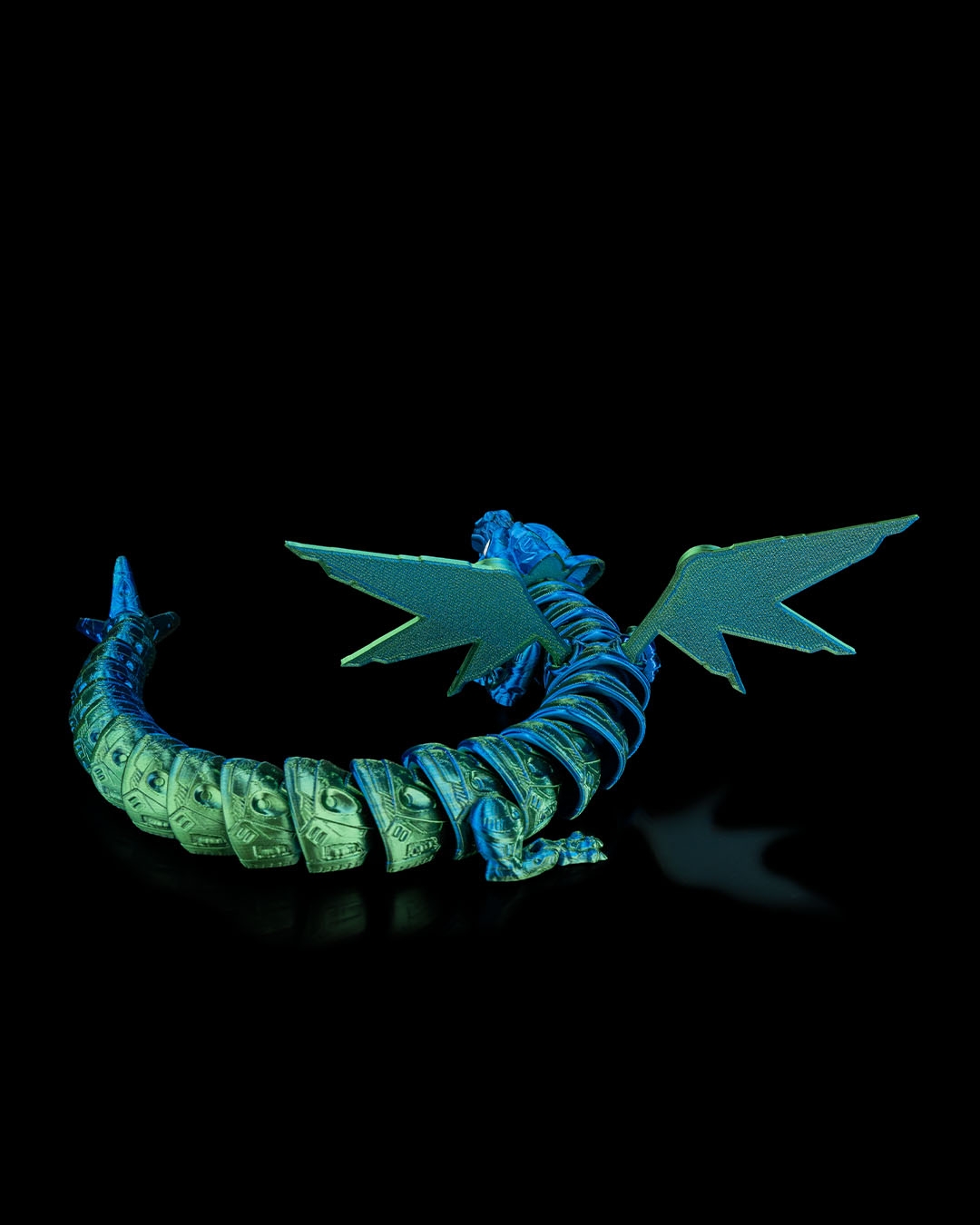 the Iron Sentinel - 3D Printed Dragon Collectible - Image 5