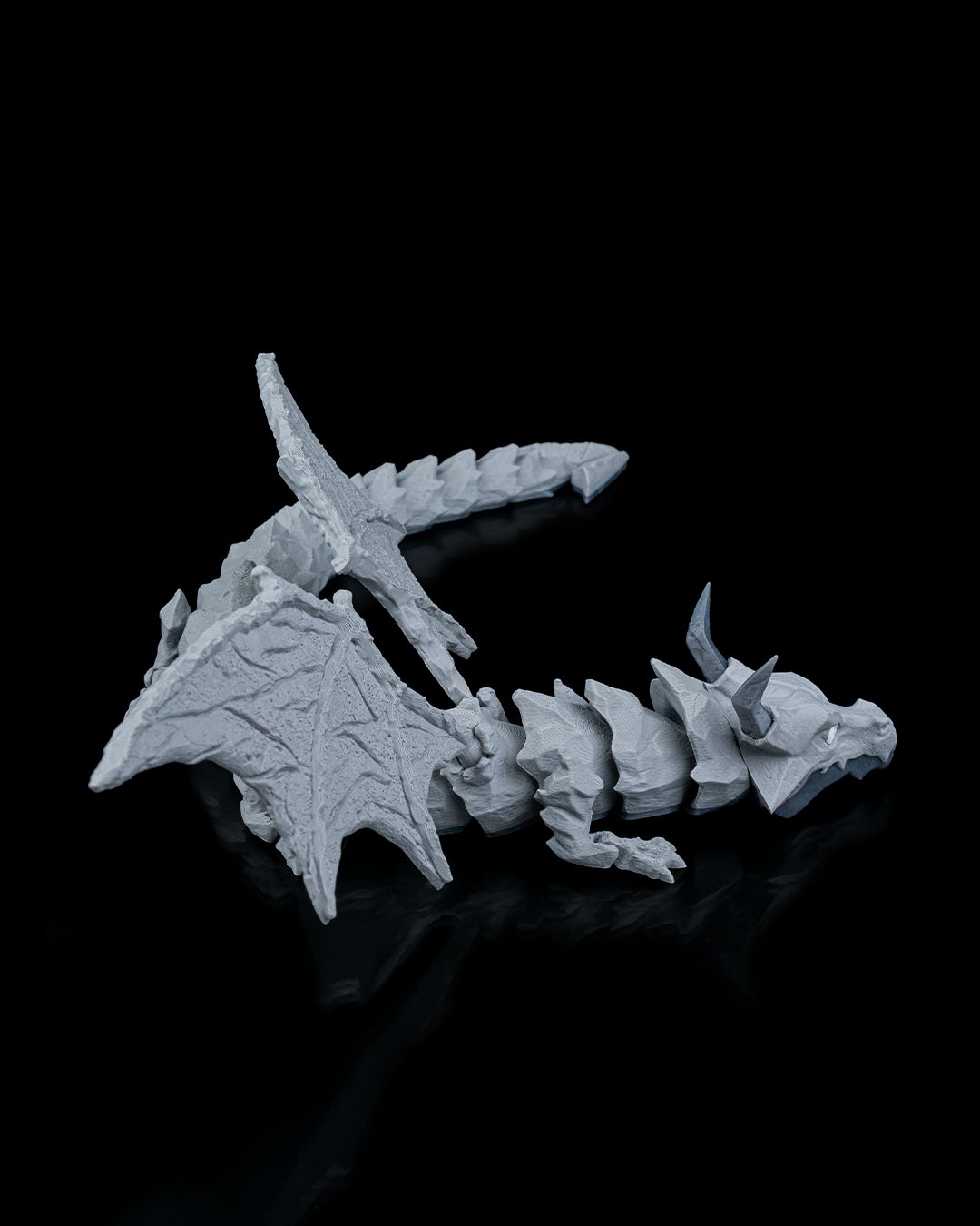 the Lithic Titan - 3D Printed Dragon Collectible - Image 5