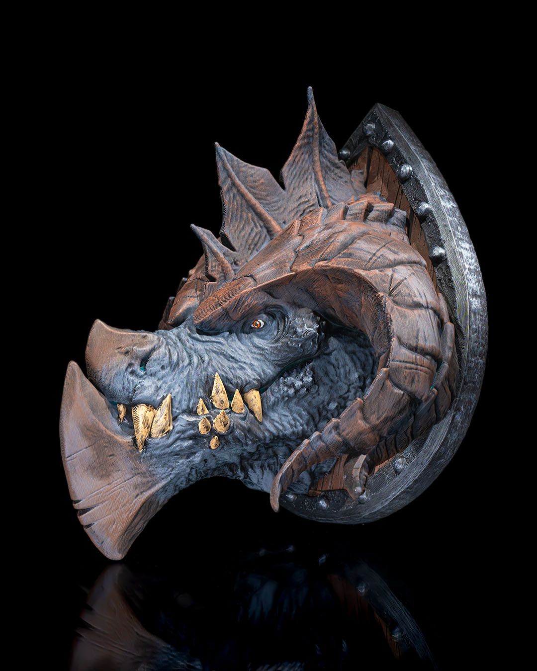 Titan Dragon Trophy - 3D Printed Dragon Collectible