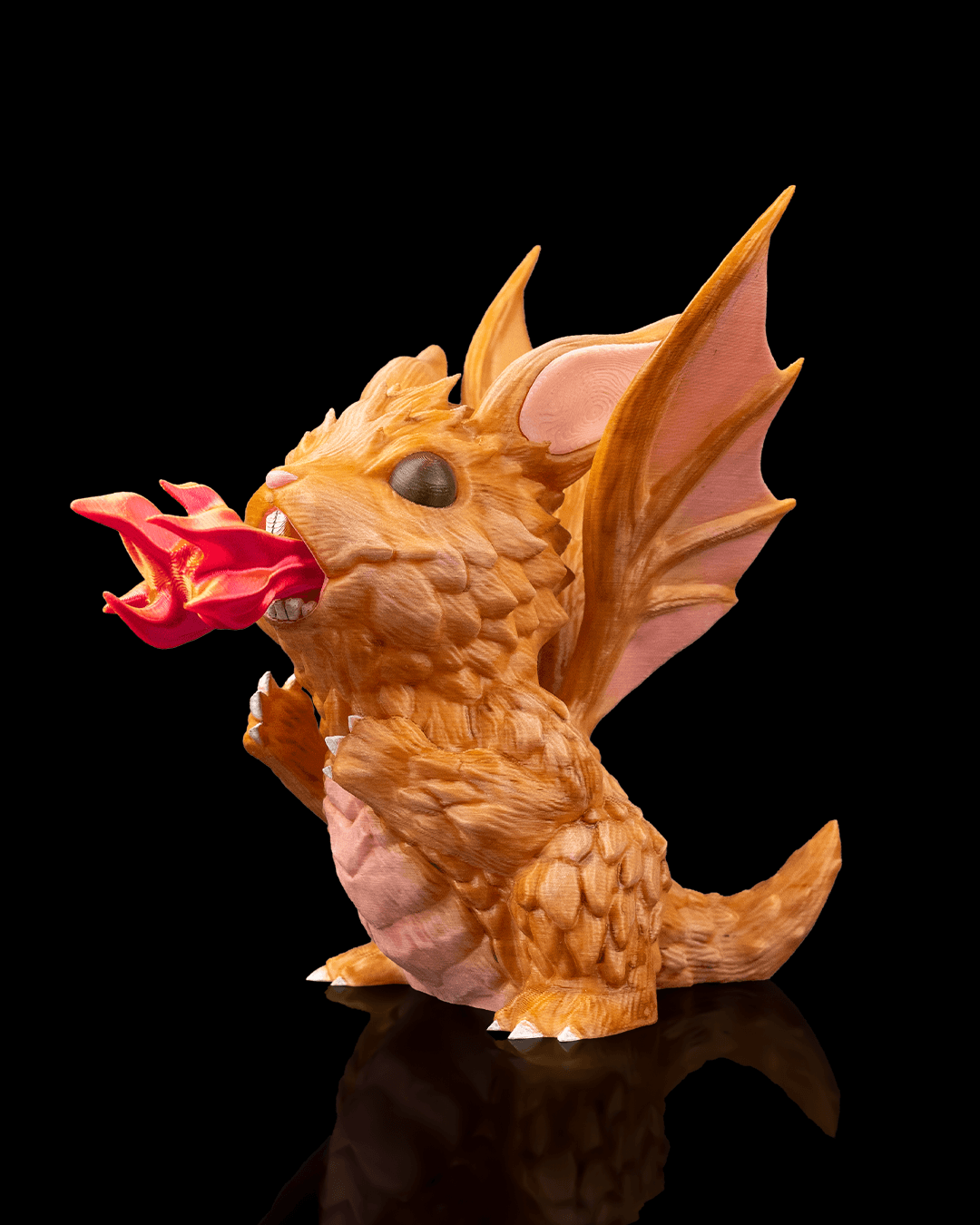 Toasty Bun - 3D Printed Dragon Collectible