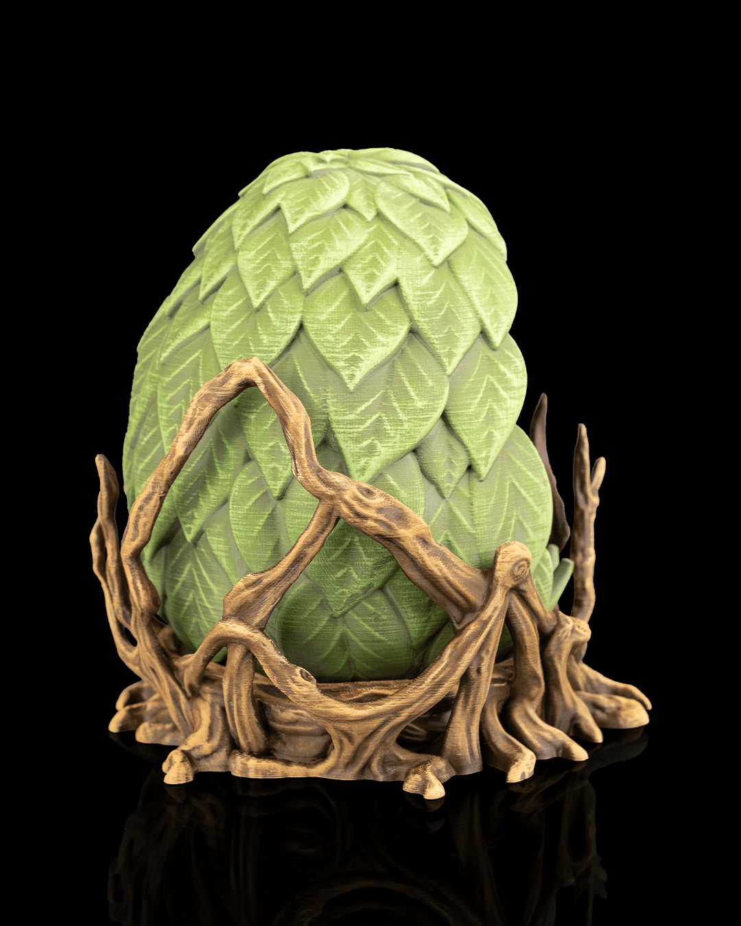 Wildroot Table Lamp - 3D Printed Dragon Collectible - Image 4